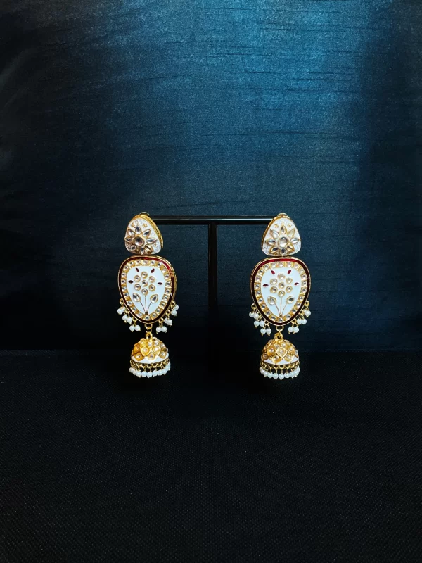 White Meenakari